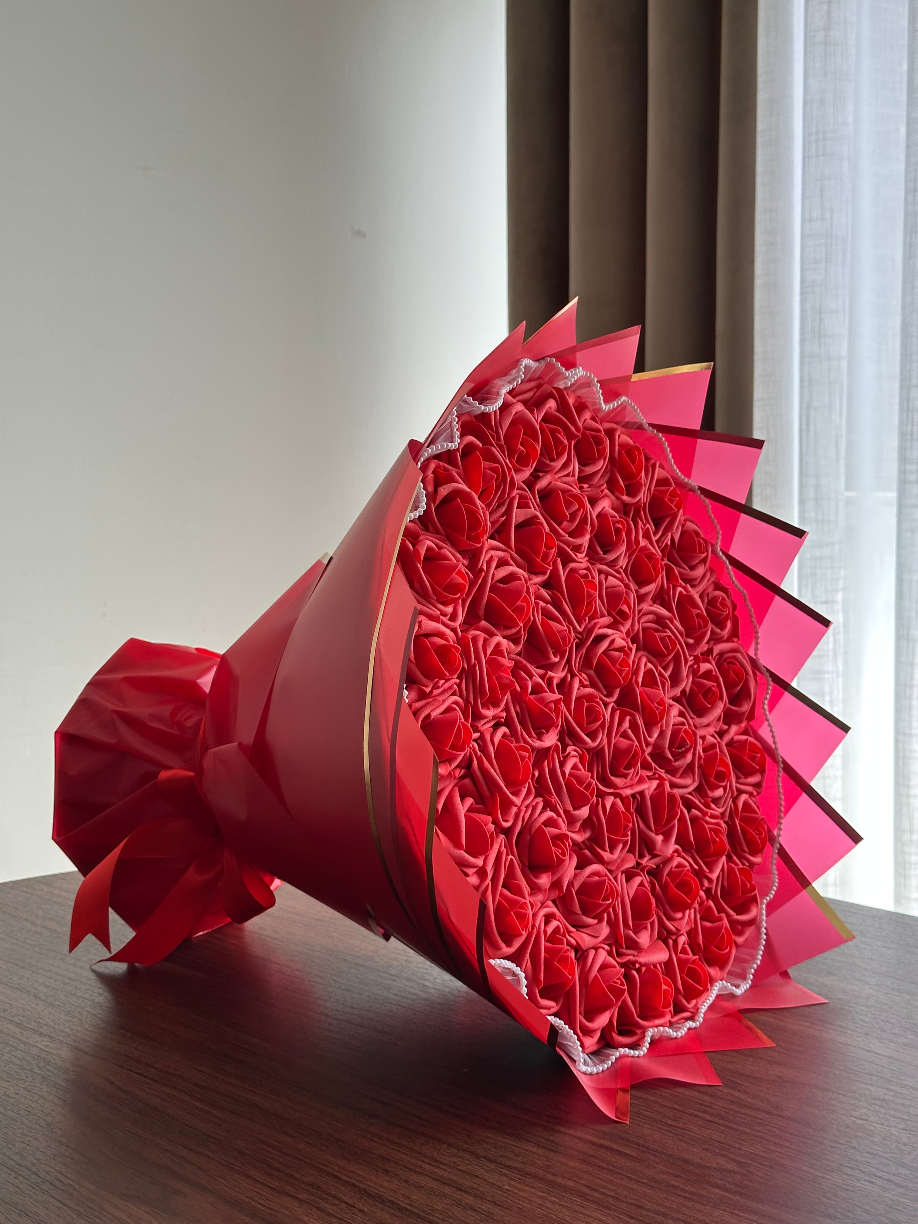 Bouquet rouge